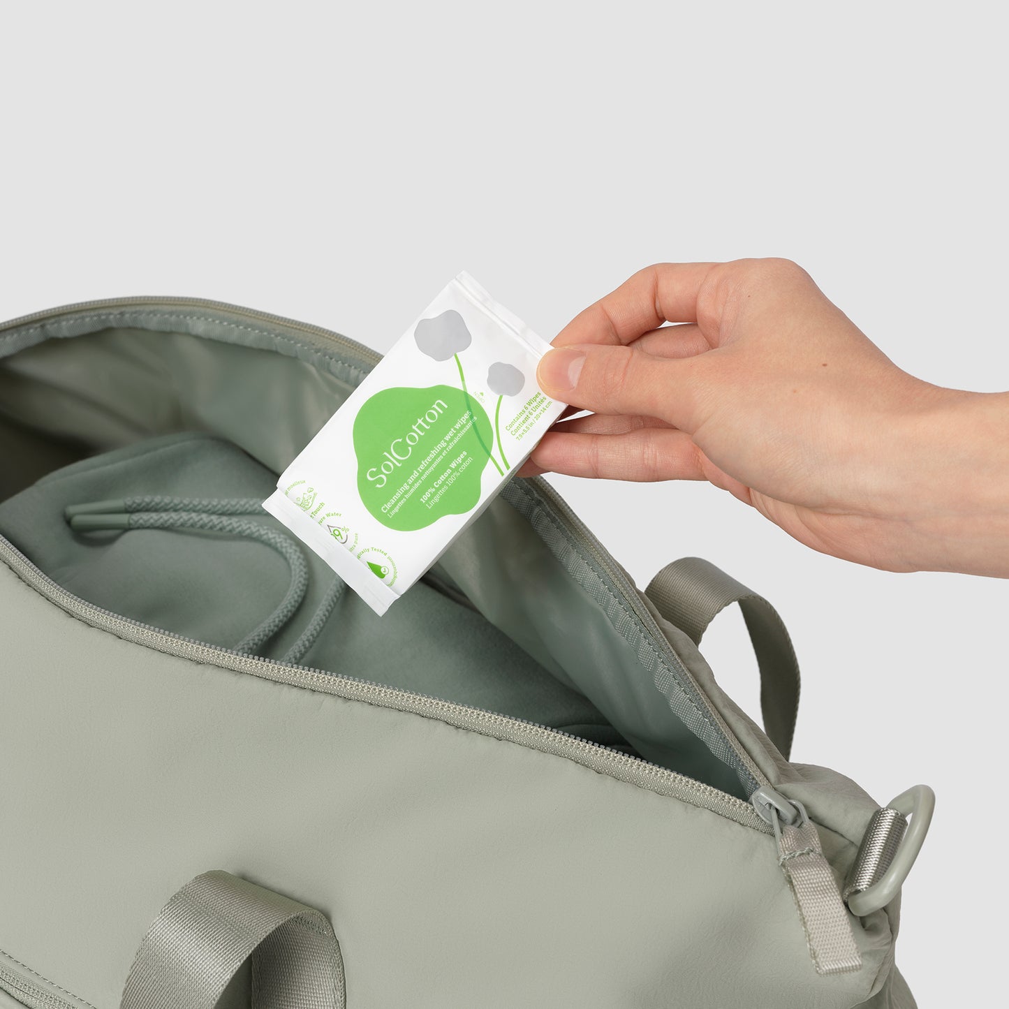 Cleansing & Refreshing Wet Wipes Pocket