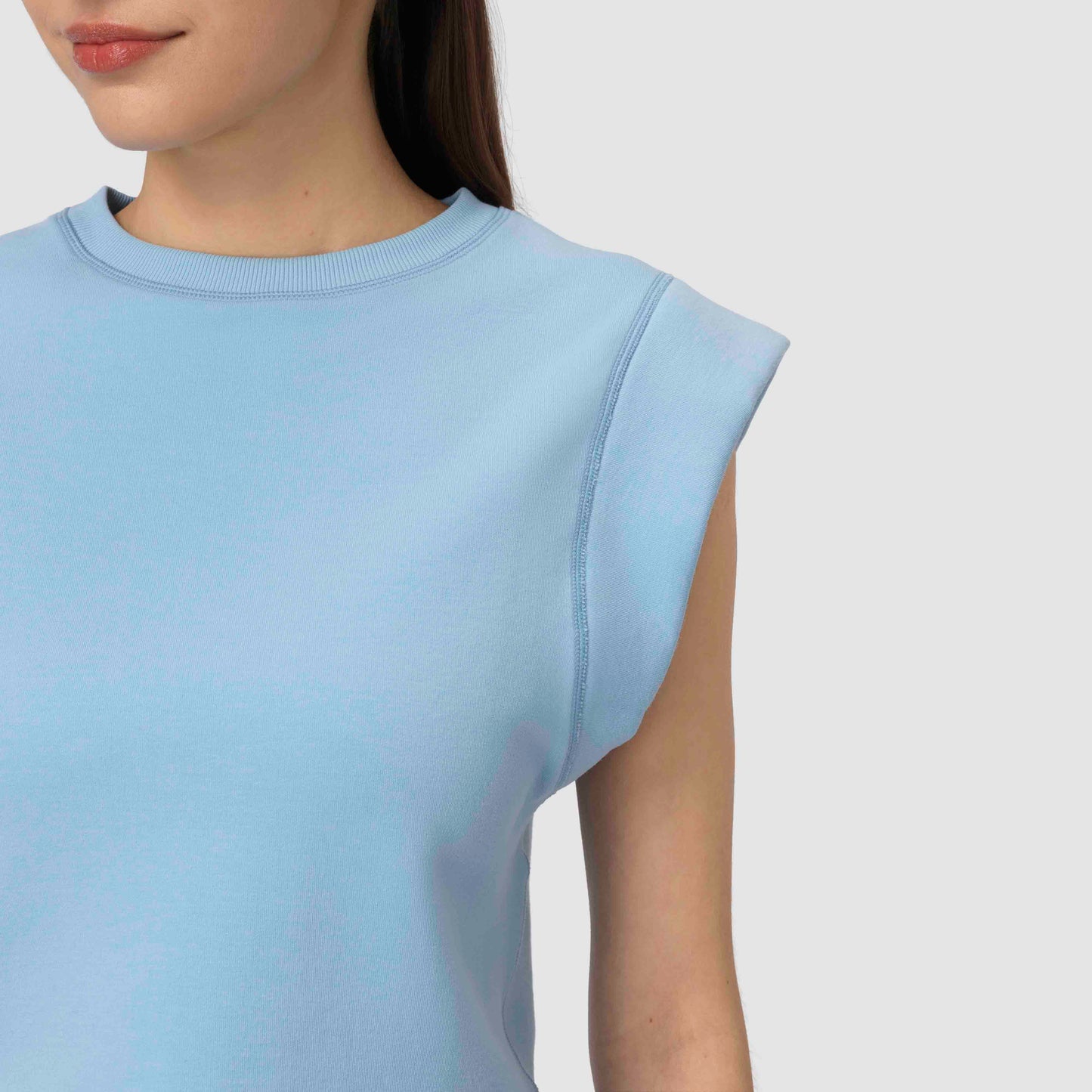 T-Shirt sans manches Lia - Blue Serenity