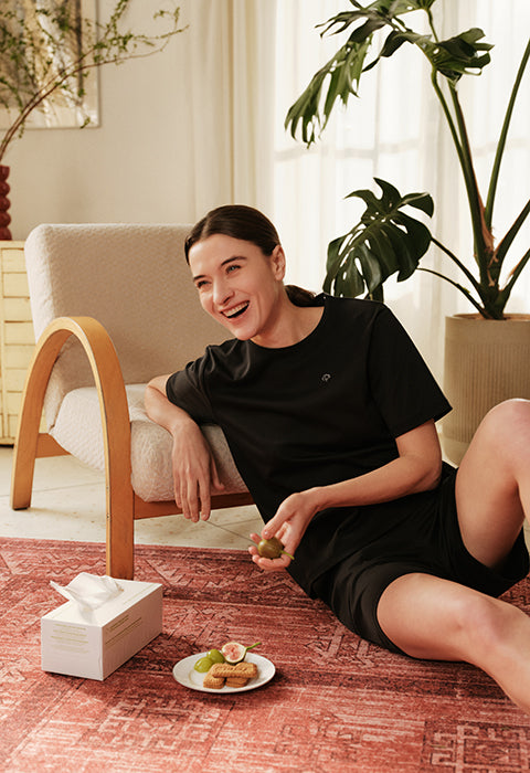 Ava Ease Set - Black Noir