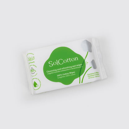 Cleansing & Refreshing Wet Wipes Pocket