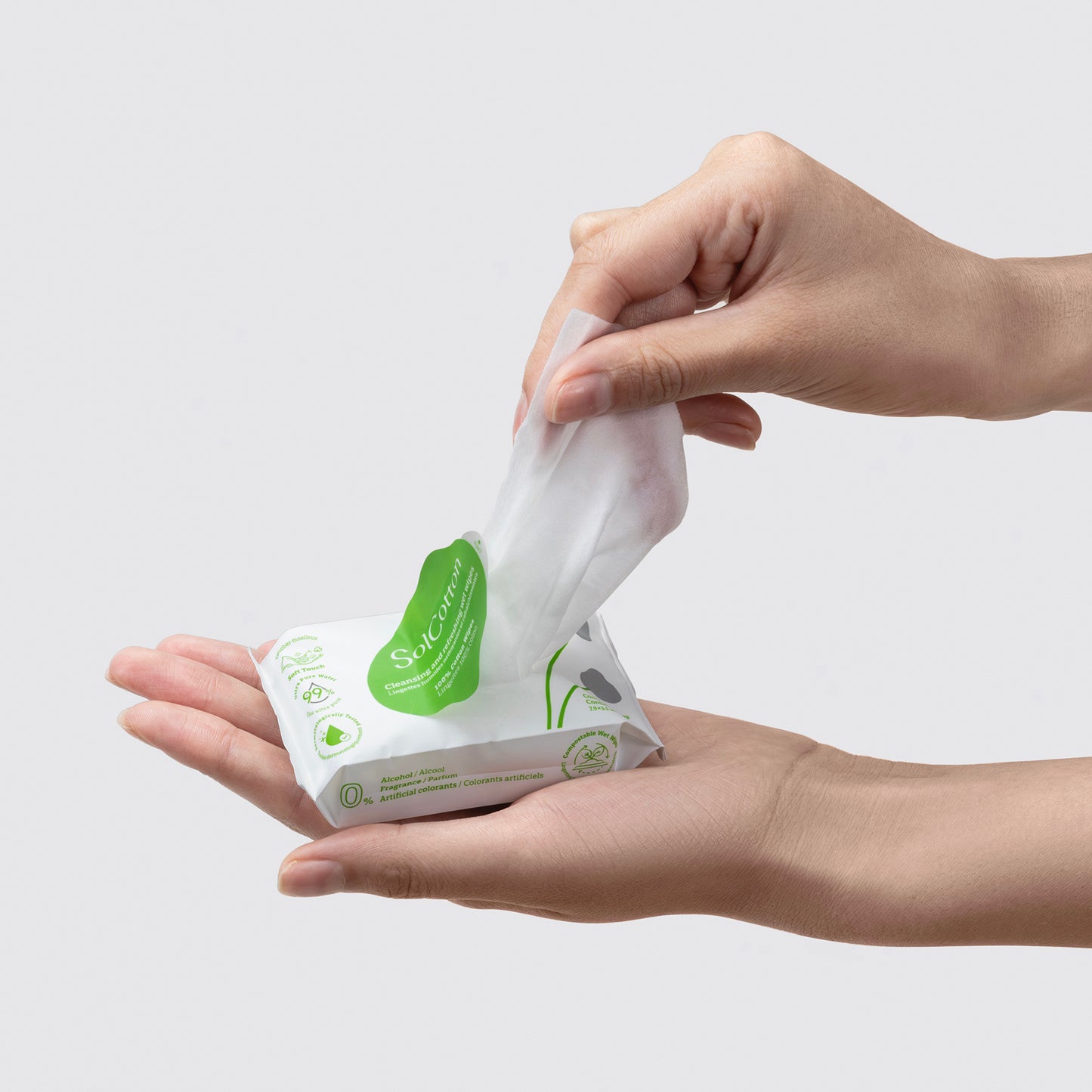 Cleansing & Refreshing Wet Wipes Pocket