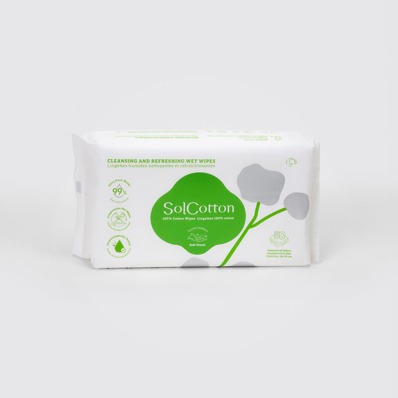Lingettes nettoyantes & rafraîchissantes - Kit fraîcheur