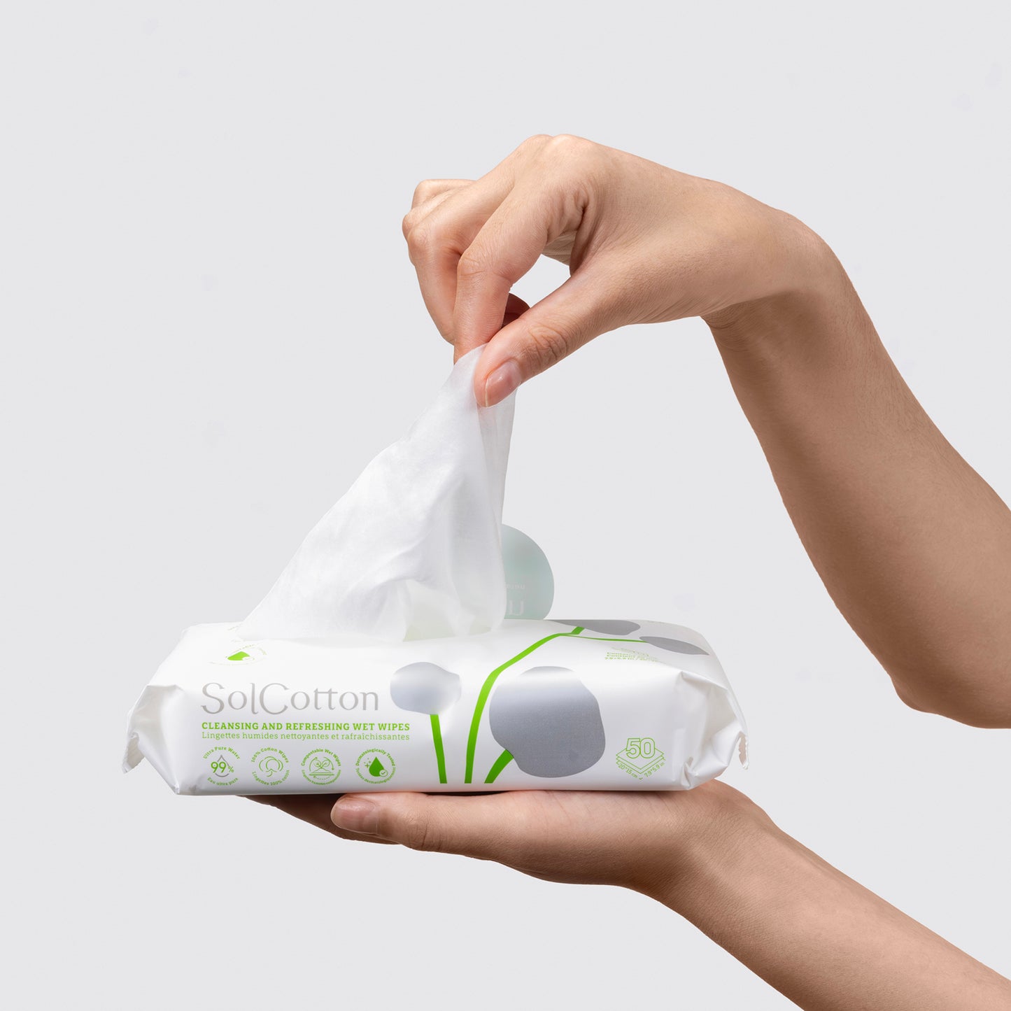 Lingettes nettoyantes & rafraîchissantes - Kit fraîcheur