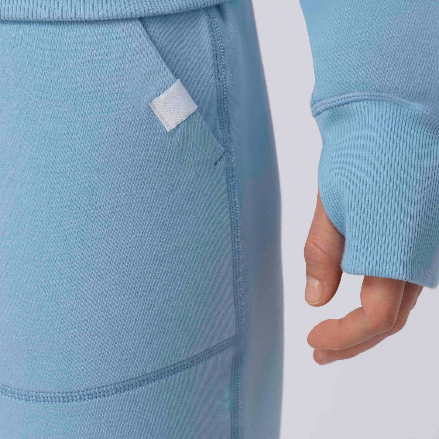 Ella Drawstring Pants - Blue Serenity