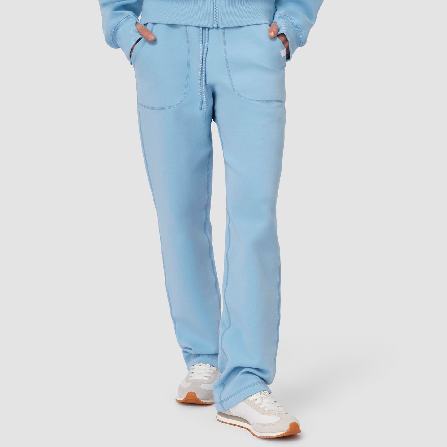 Ella Drawstring Pants - Blue Serenity