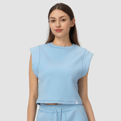 Lia Sleeveless Top - Blue Serenity