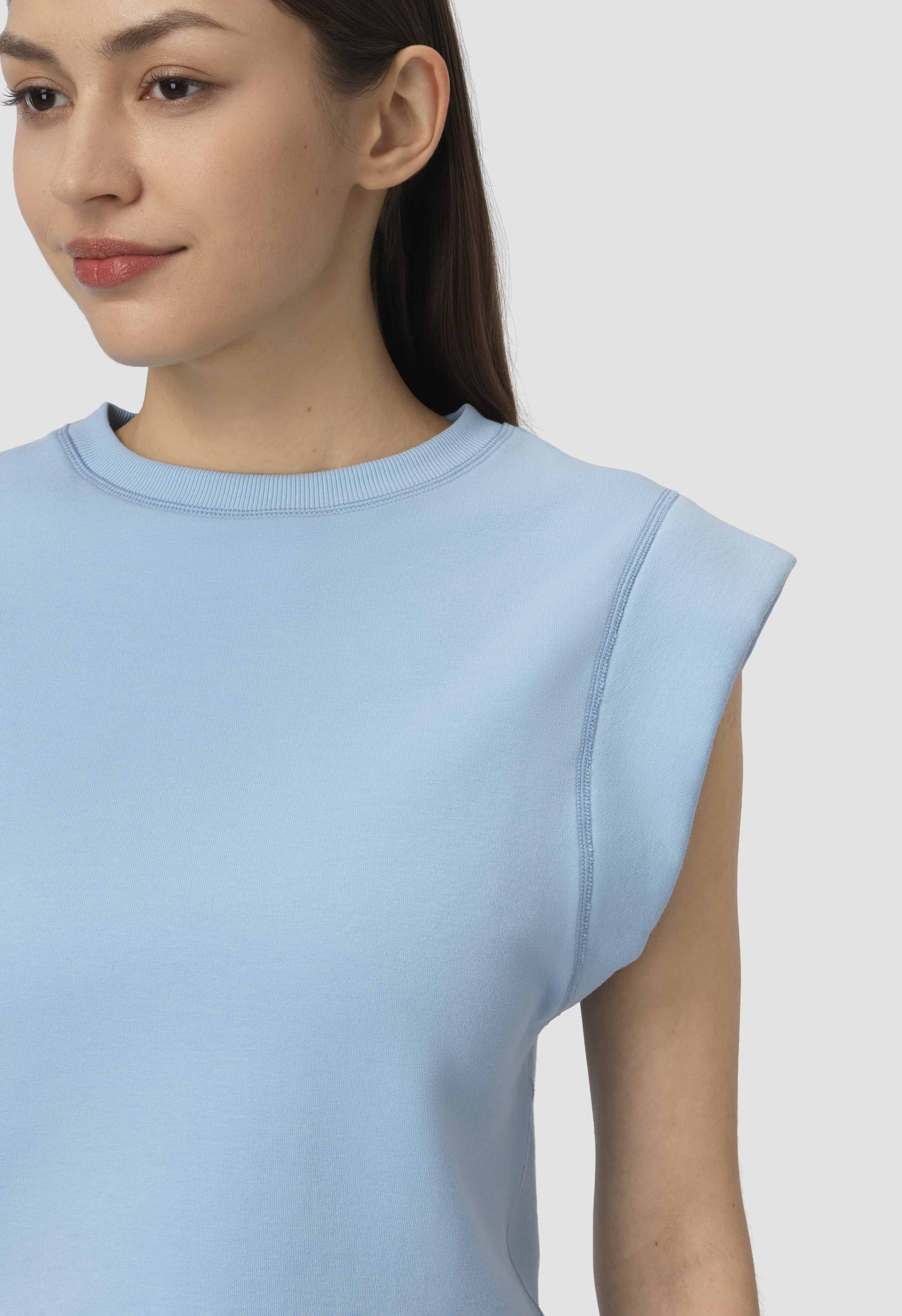 Lia Sleeveless Top - Blue Serenity