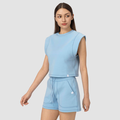 Short loungewear Lia - Blue Serenity