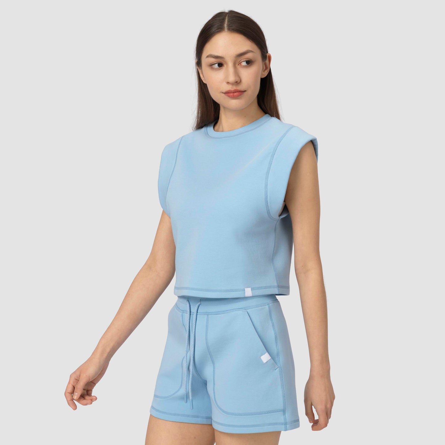 Lia Sleeveless Top - Blue Serenity