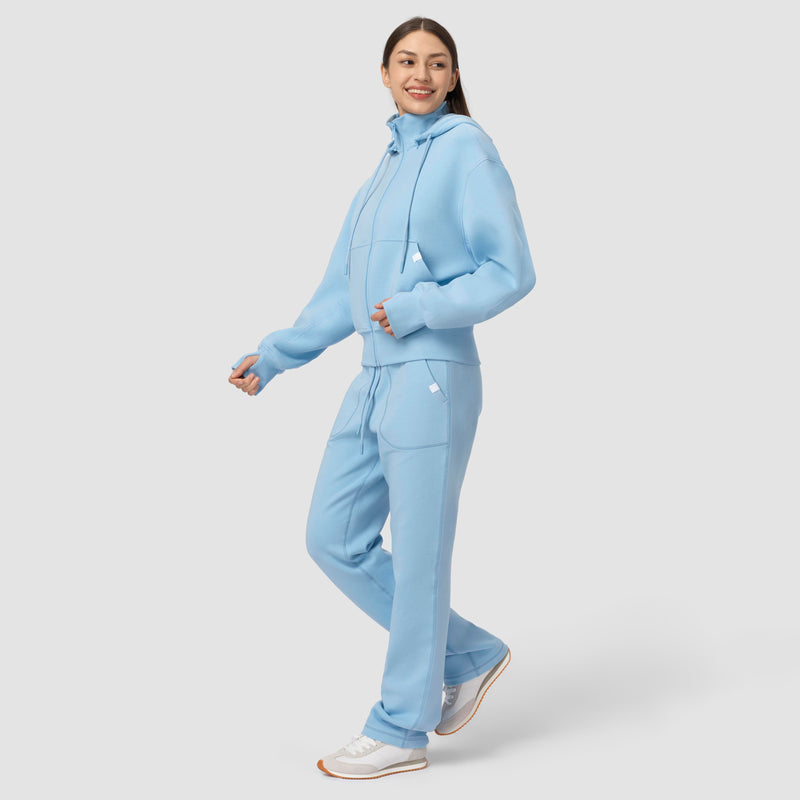 Ella Drawstring Pants - Blue Serenity