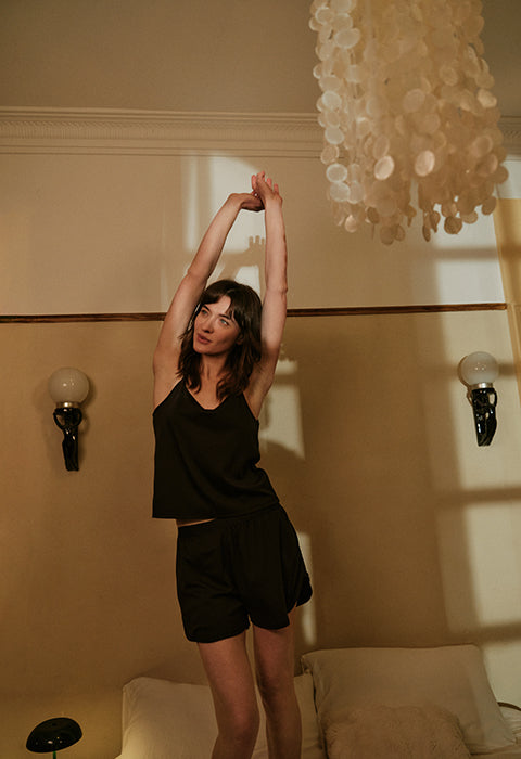 Ava Breeze Set - Black Noir