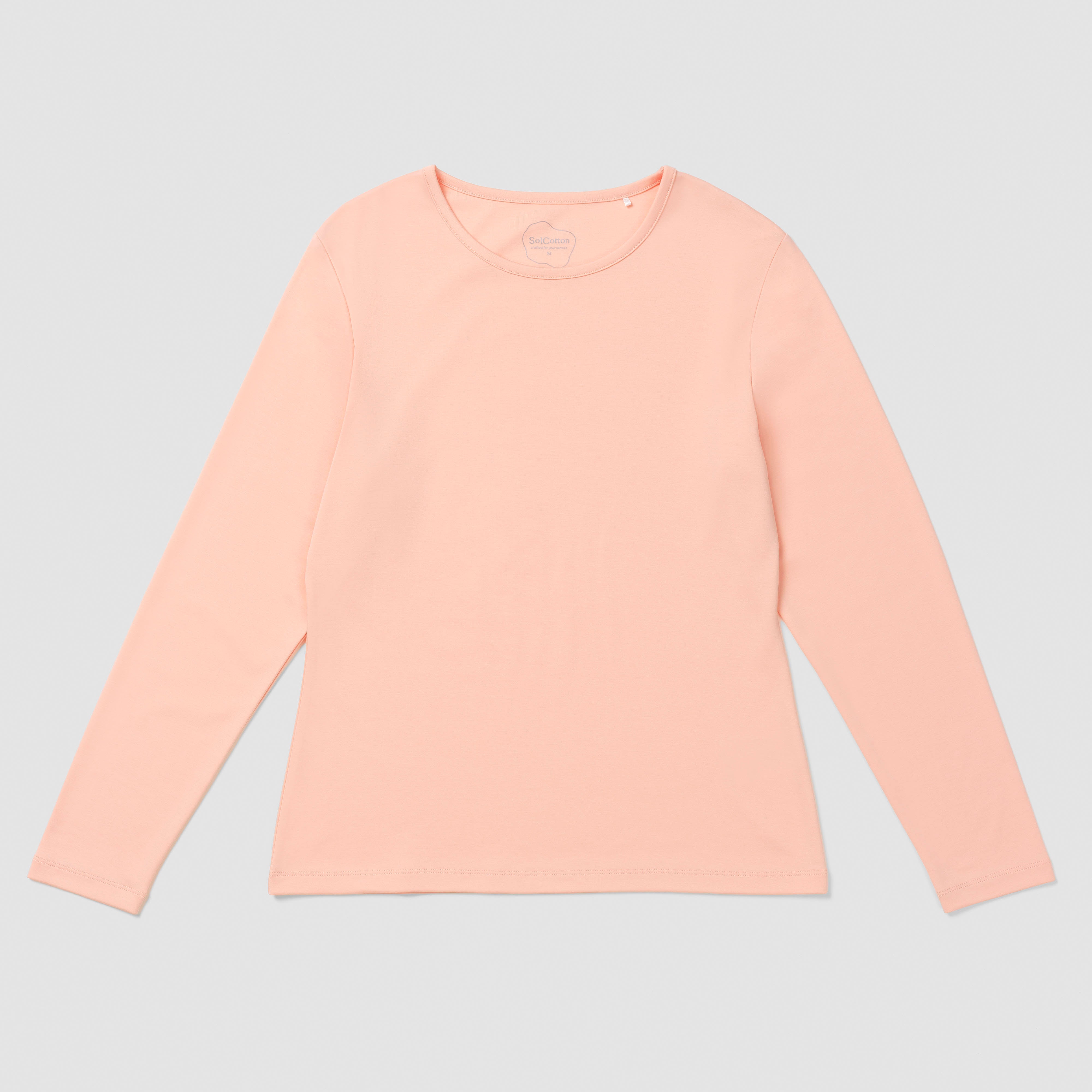 Eliot Long Sleeve Tee - Soft Salmon