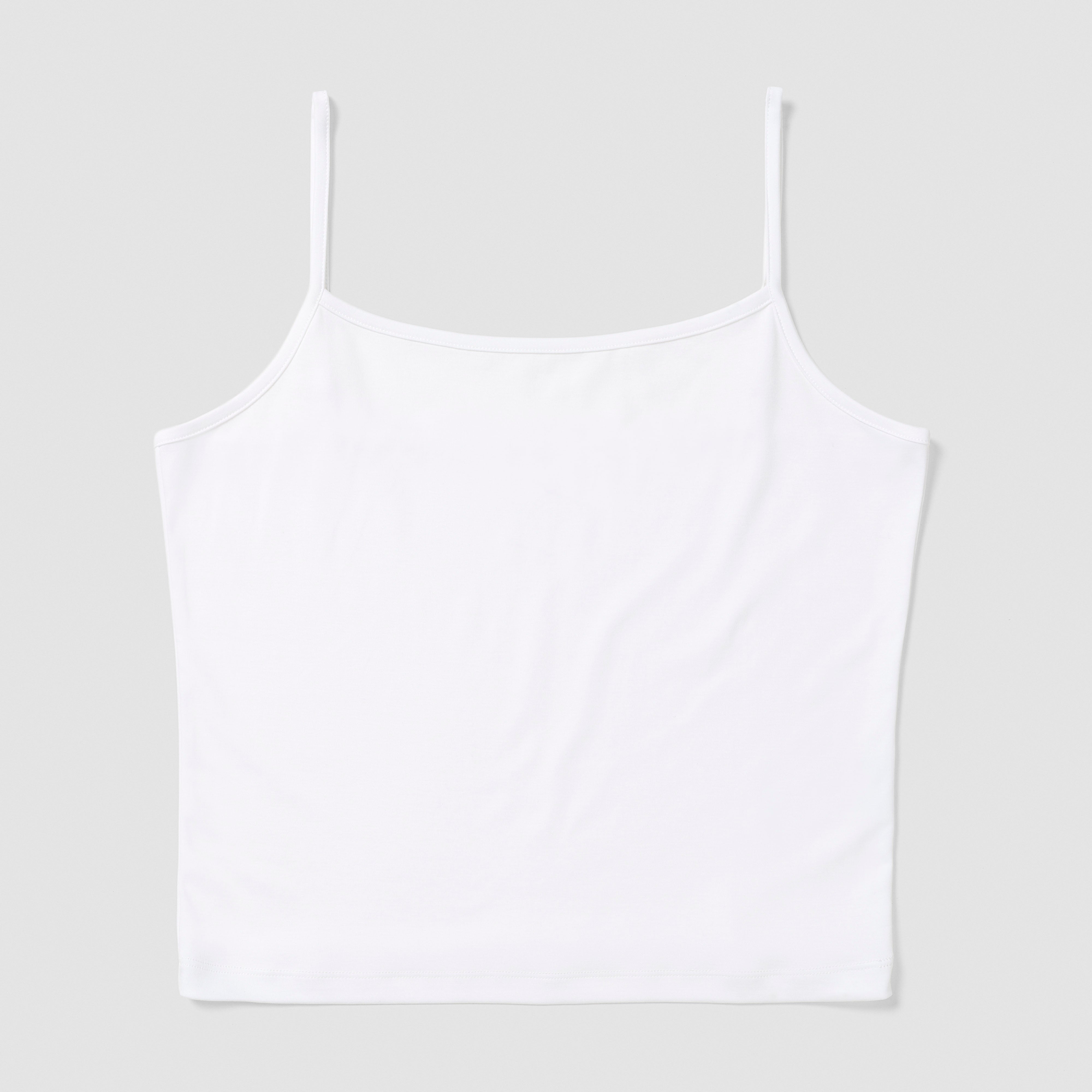 Eliot Spaghetti Strap Top - Pure White