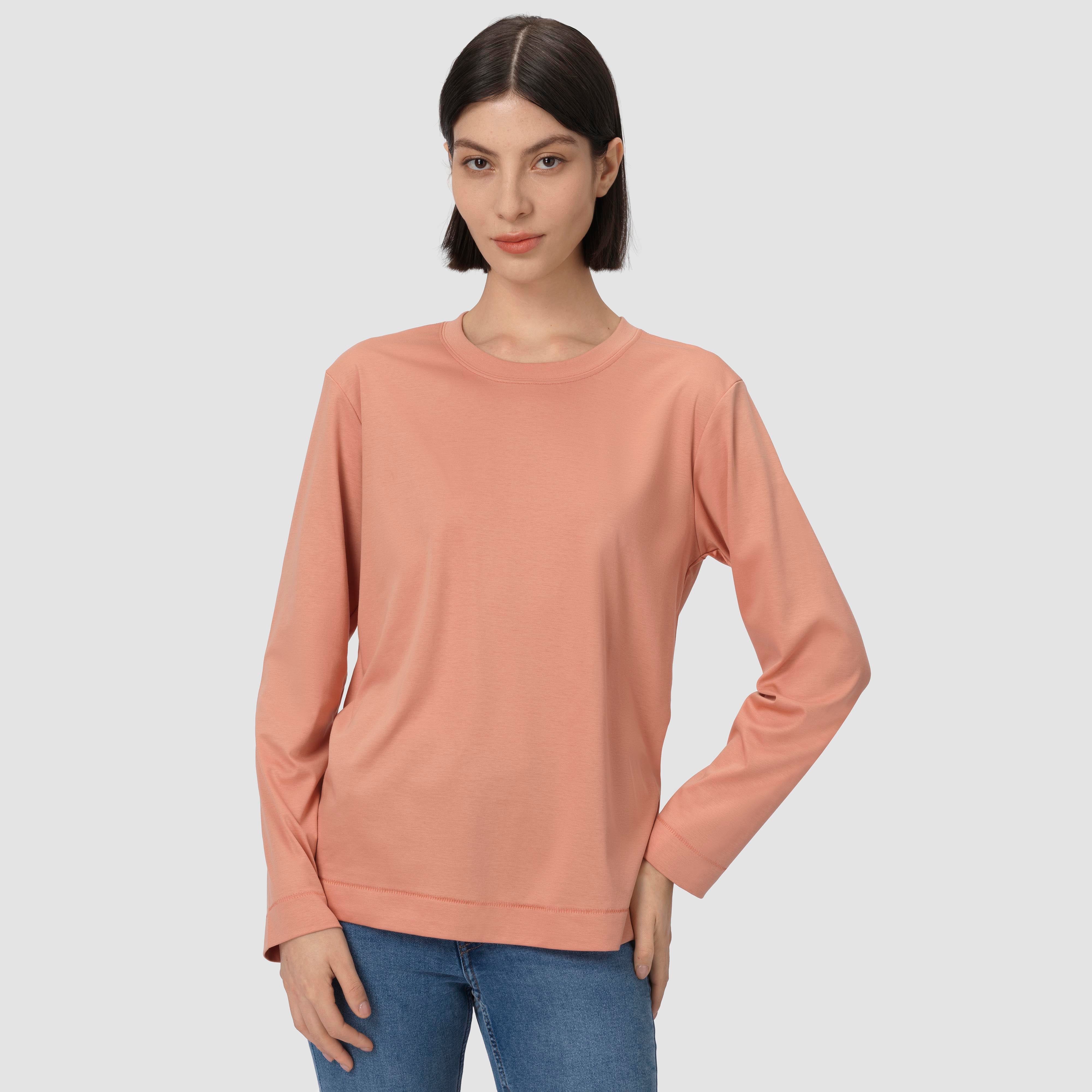 Sophie Long Sleeve Tee - Earth Blush