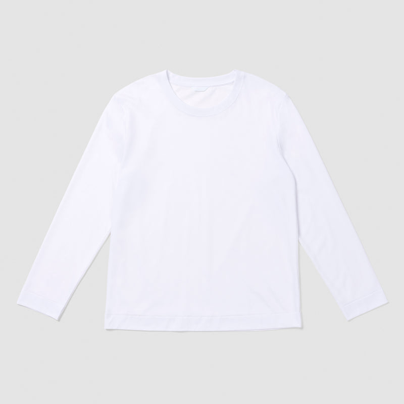 Sophie Long Sleeve Tee - Pure White